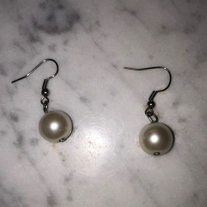 Pearl earrings